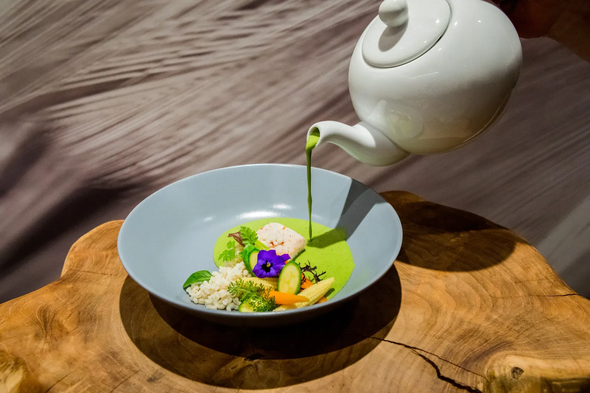 Aromatisches Curry Gericht