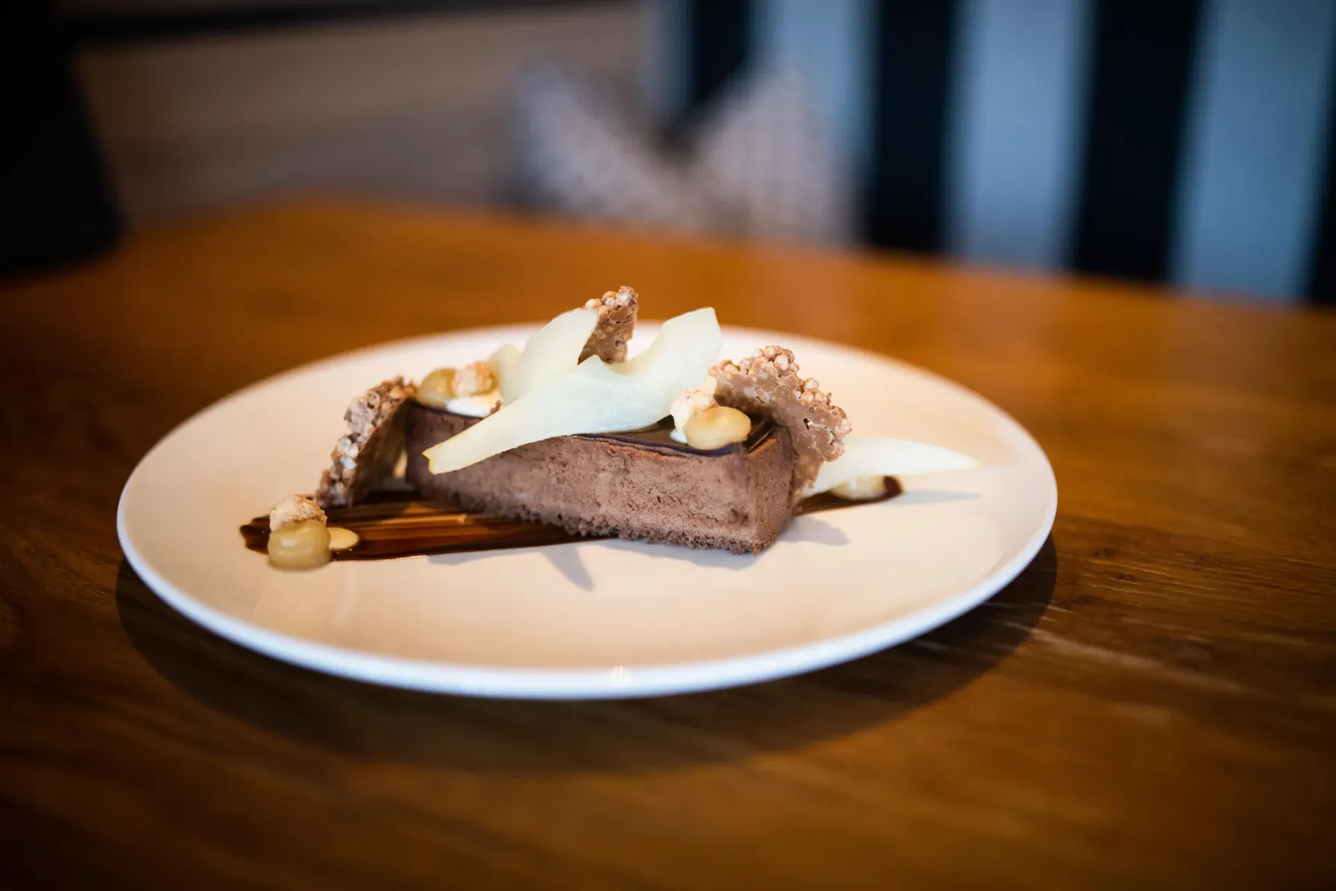 Sweet dessert to finish at the Greenvieh restaurant